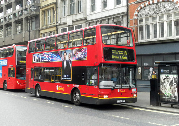 Route 171, London Central, PVL406, LX54GYV, Aldwych