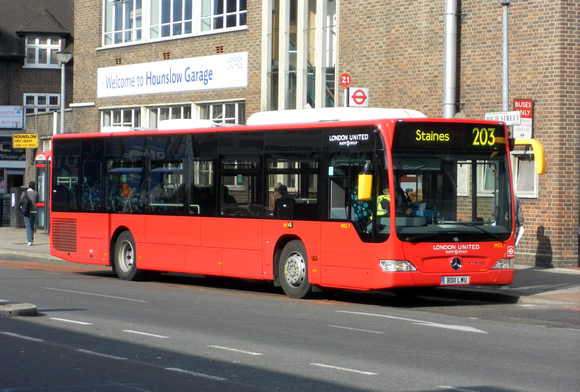 Route 203, London United RATP, MCL7, BD11LWU, Hounslow