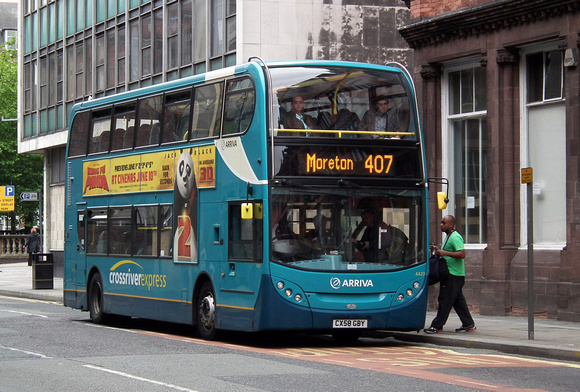 Route 407, Arriva Merseyside 4420, CX58GBY, Liverpool