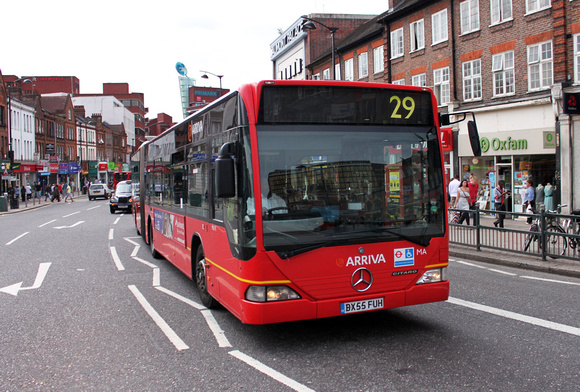 Route 29, Arriva London, MA91, BX55FUH, Wood Green