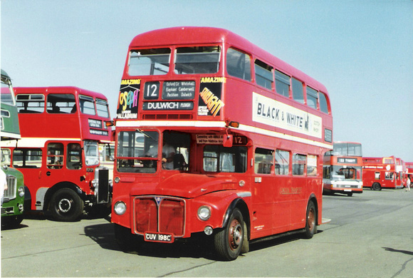 Route 12, London Transport, RM2198, CUV198C
