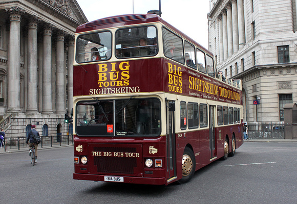 Big Bus Tours, DHL14, B14BUS, Bank