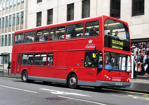 Route 148, London United, VLE44, PO54OOF, Victoria Street