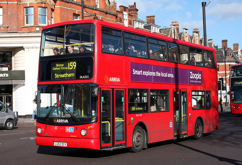 London Bus Routes | Route 159: Marble Arch - Streatham Station | Route ...