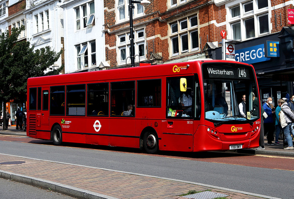 Route 246, Go Ahead London, SE121, YX61BWV, Bromley