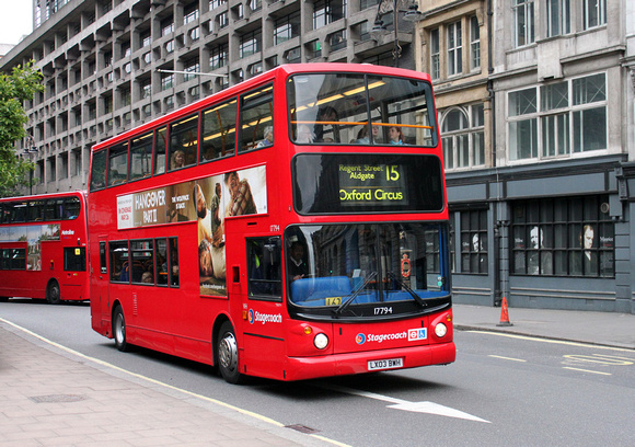 Route 15, Stagecoach London 17794, LX03BWH, Aldwych