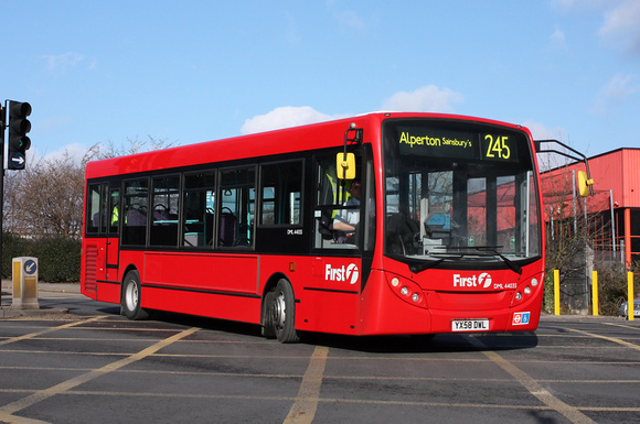 Route 245, First London, DML44035, YX58DWL