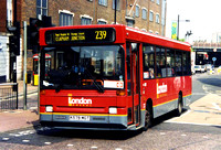 Route 239, London General, DRL78, K578MGT, Clapham Junction