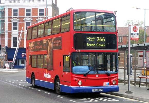 Route 266, Metroline, TA648, LK05GGP, Hammersmith