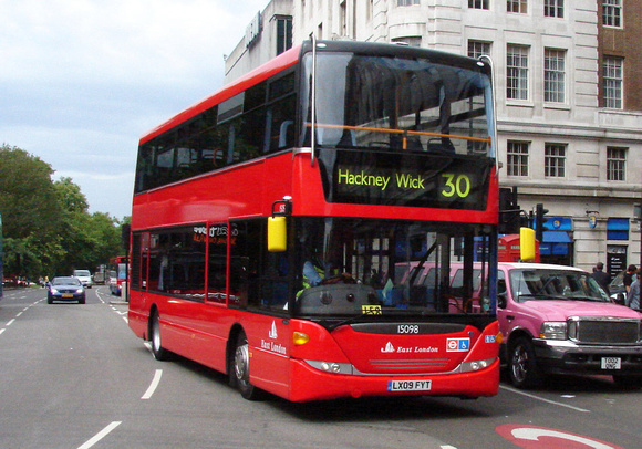 Route 30, East London ELBG 15098, LX09FYT, Marble Arch