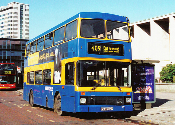 Route 409, Metrobus 829, P829SGP, Croydon