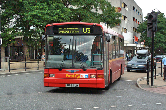 Route U3, First London, DML182, R182TLM, Uxbridge