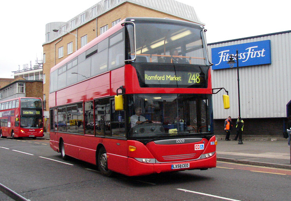 Route 248, East London ELBG 15009, LX58CEO, Romford