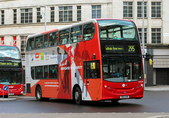 Route 295, Tower Transit, DN33776, SN12AVR, Clapham Junction