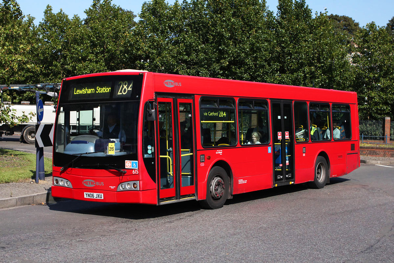 London Bus Routes Route 284 Grove Park Cemetery Lewisham Station