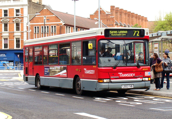 Route 72, Transdev, DPS672, LG02FHB, Hammersmith
