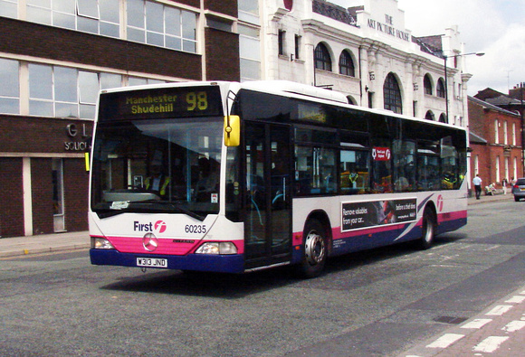 Route 98, First Manchester 60235, W313JND, Bury