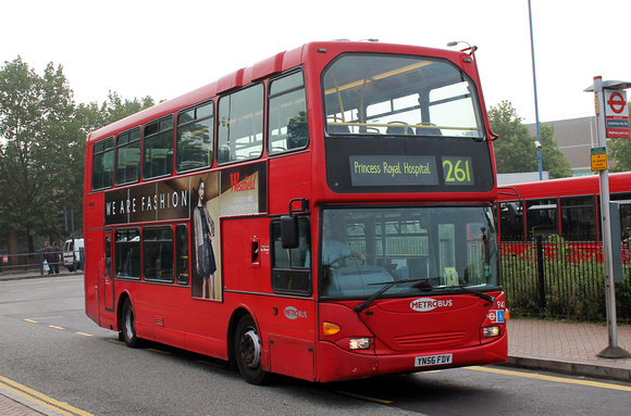 Route 261, Metrobus 941, YN56FDV, Lewisham