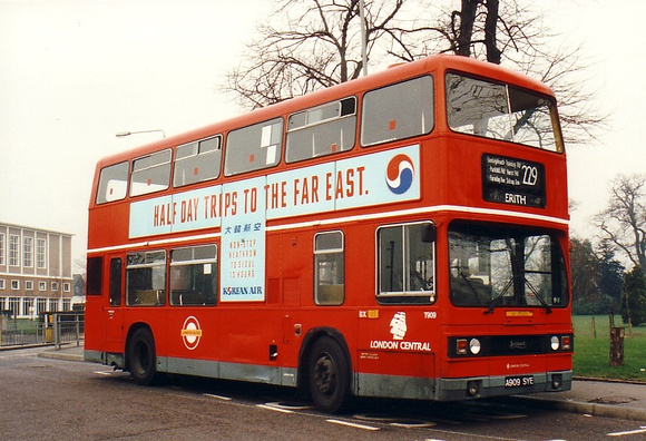 Route 229, London Central, T909, A909SYE, Sidcup