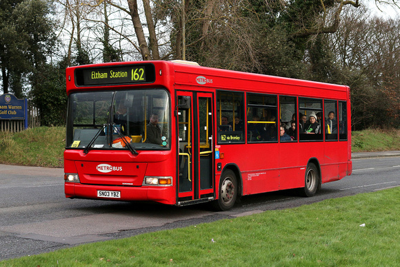 Route 162, Metrobus 282, SN03UBZ, Eltham