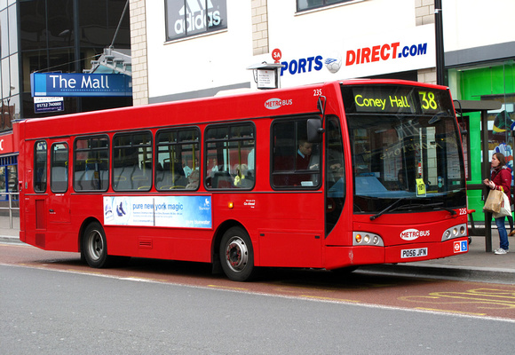 Route 138, Metrobus 235, PO56JFN, Bromley