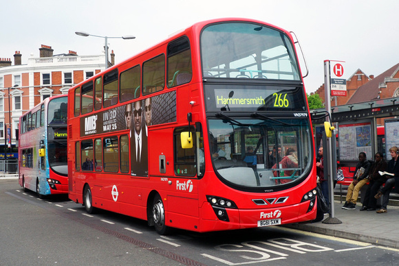 Route 266, First London, VN37979, BG61SXM, Hammersmith