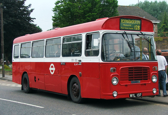 Route 128, London Transport, BL49, WYL137, Rickmansworth