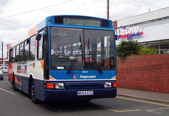 Route 53, Stagecoach South Coast 20664, M664ECD, East Wittering