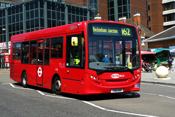 Route 162, Metrobus 173, YX61ENP, Bromley