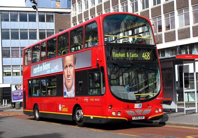 London Bus Routes Route 468 Elephant And Castle South Croydon South