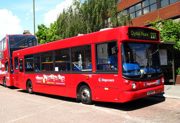 Route 227, Stagecoach London 34317, LX51FHG, Bromley North