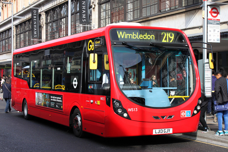 London Bus Routes | Route 219: Clapham Junction - Wimbledon