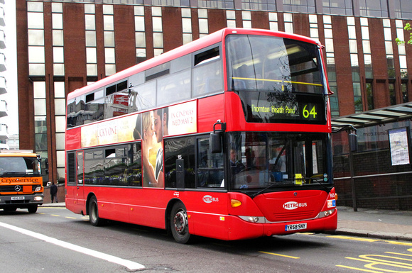 Route 64, Metrobus 955, YR58SNY, East Croydon