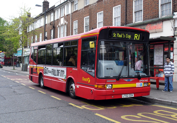 Route R1, First Centrewest, DMS41465, LT02ZDV, Orpington