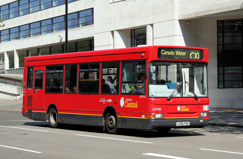 London Bus Routes | Route C10: Canada Water - Victoria | Route C10 ...