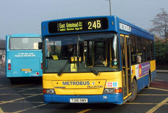 Route 246, Metrobus 316, T316SMV, Bromley