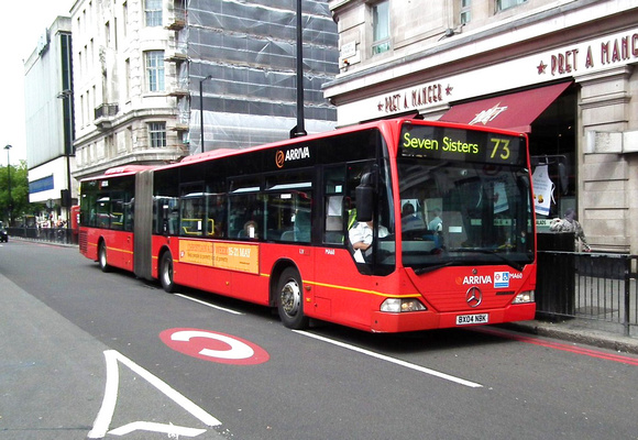 Route 73, Arriva London, MA60, BX04NBK, Marble Arch