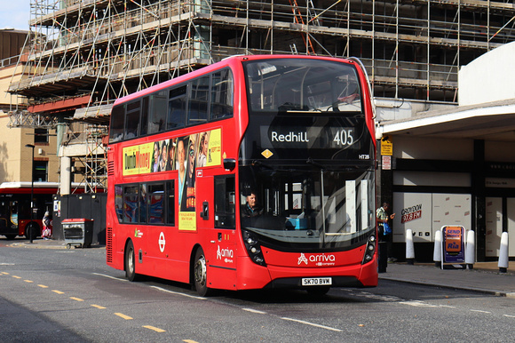 Route 405, Arriva London, HT28, SK70BVM, Croydon