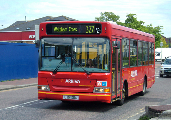 Route 327, Arriva London, PDL67, LJ51DDA, Waltham Cross