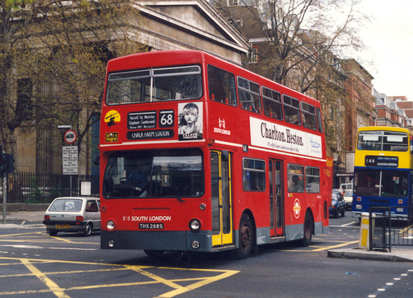 Route 68, South London Buses, DMS2268, THX268S, Waterloo