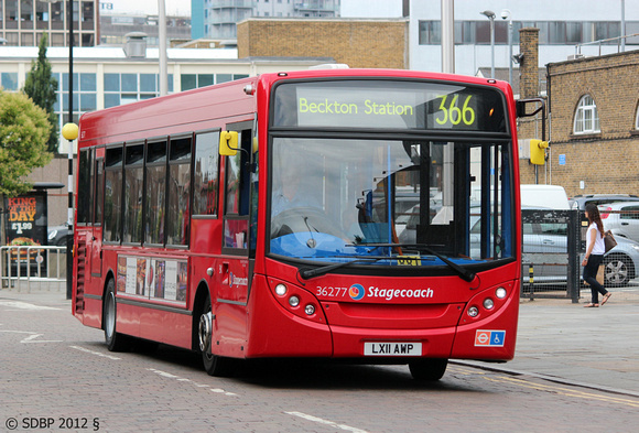 Route 366, Stagecoach London 36277, LX11AWP