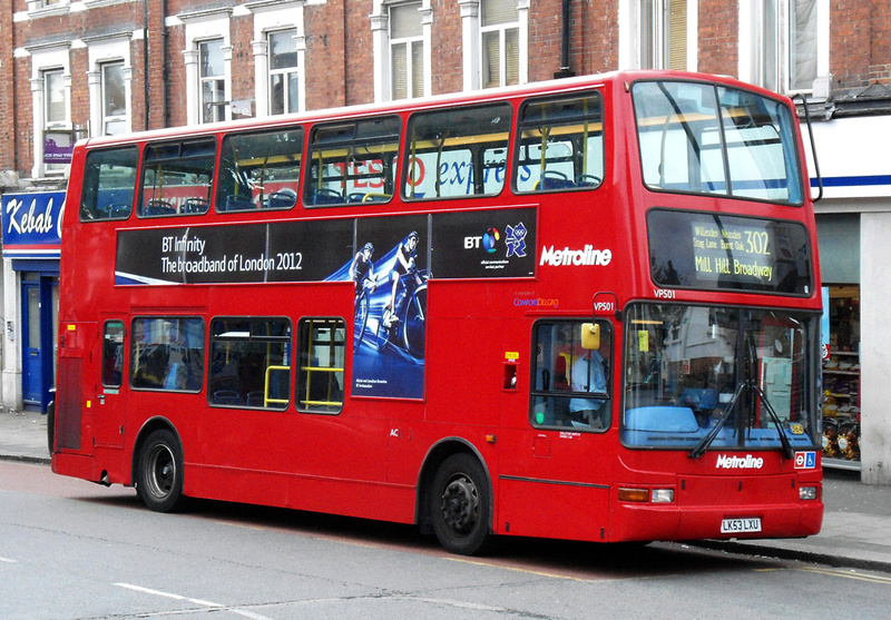 London Bus Routes | Route 302: Kensal Rise - Mill Hill Broadway