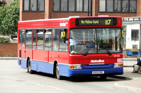 Route 117, Metroline, DP1001, RX51FNP, Staines