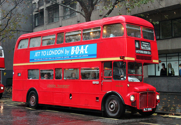 Route 11, London Transport, RML898, WLT898, Aldwych