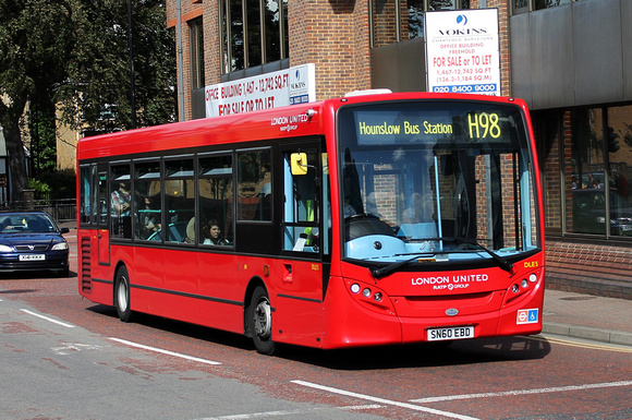 Route H98, London United RATP, DLE5, SN60EBD, Hounslow