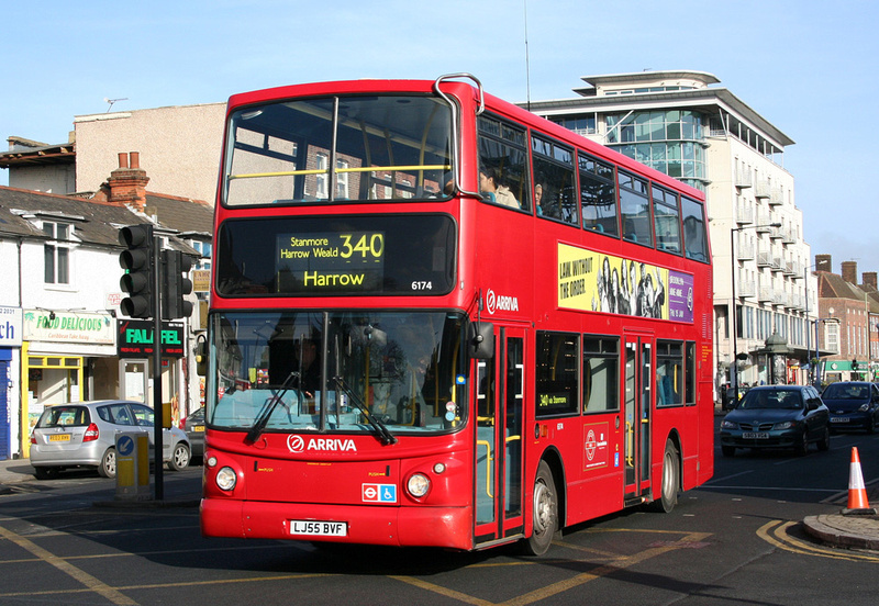 London Bus Routes | Route 340: Edgware - Harrow | Route 340, Arriva The ...