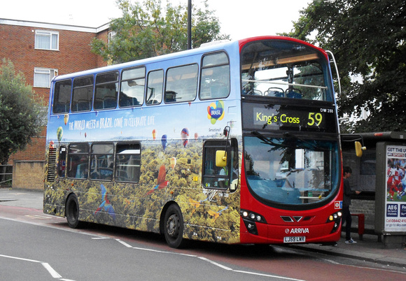 London Bus Routes Route 59 Streatham Hill Telford Avenue Euston