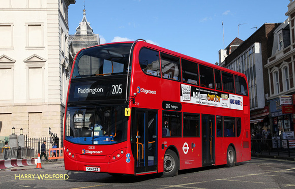 Route 205, Stagecoach London 12321, SK14CSZ