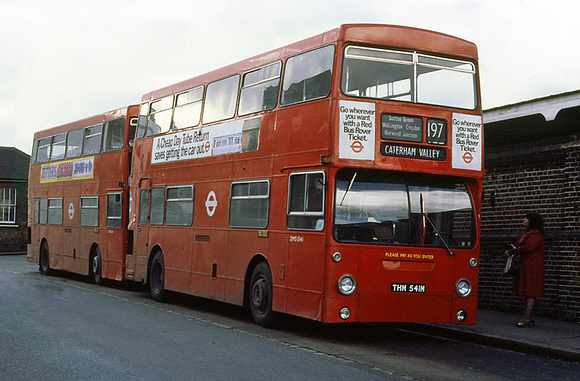 Route 197, London Transport, DMS1541, THM541M, Norwood Junction