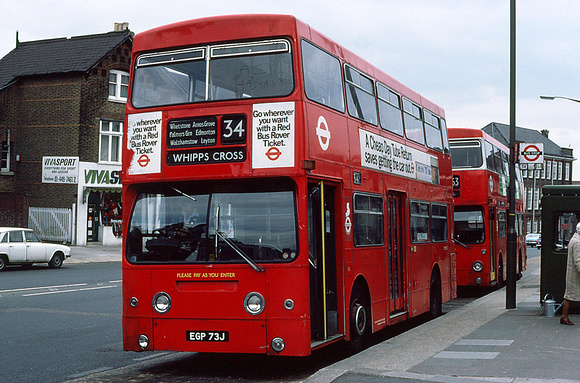 Route 34, London Transport, DMS73, EGP73J, Barnet
